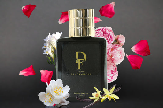 “Petal Storm perfume bottle – inspired by Flowerbomb by Viktor & Rolf”