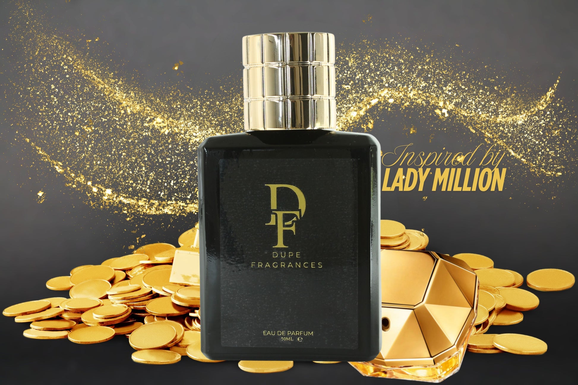 “NZ dupe of Lady Million – Golden Fiction by Dupe Fragrances”