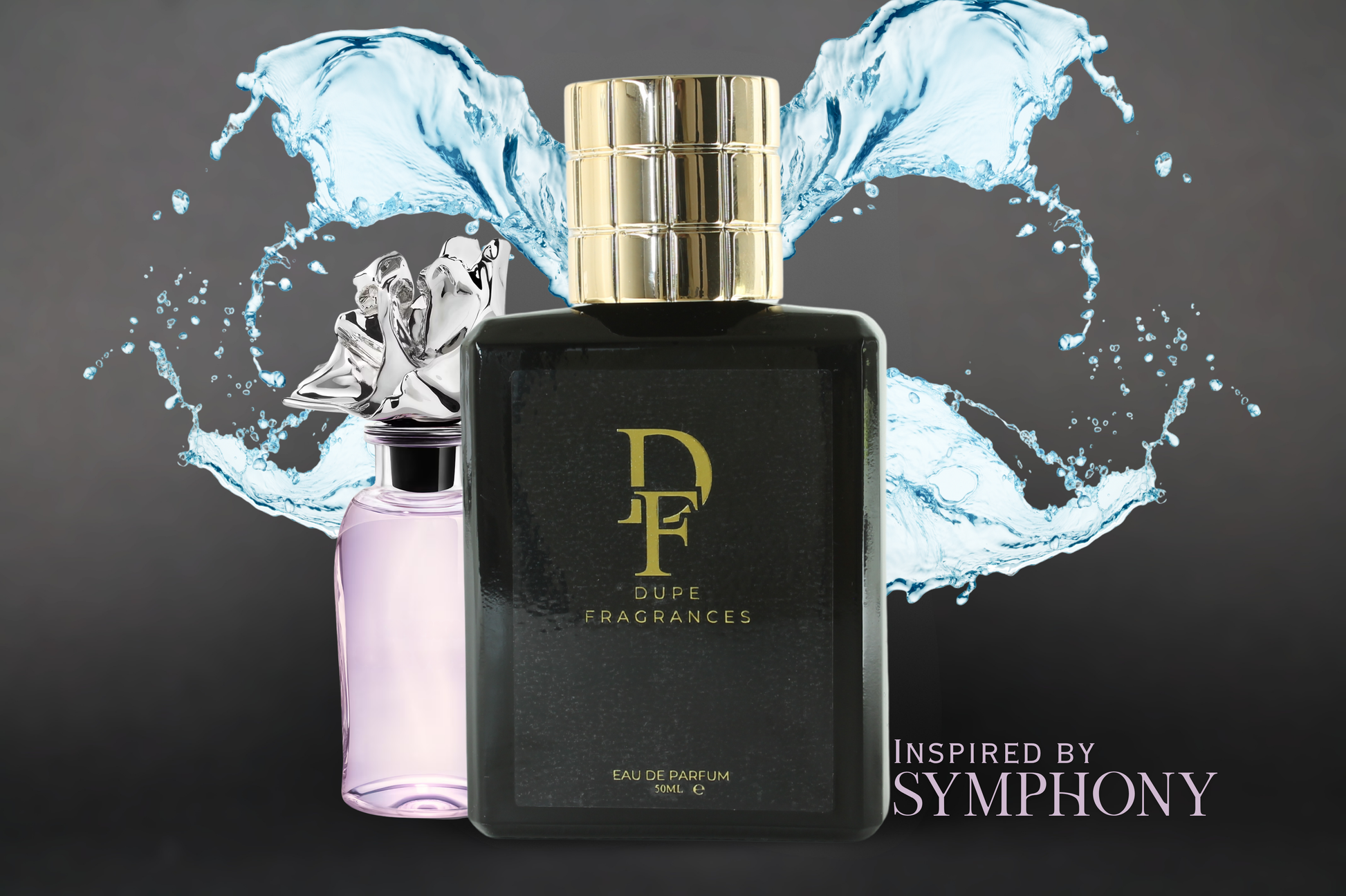 “Golden Motion fragrance by Dupe Fragrances – citrus floral perfume inspired by LV Symphony”