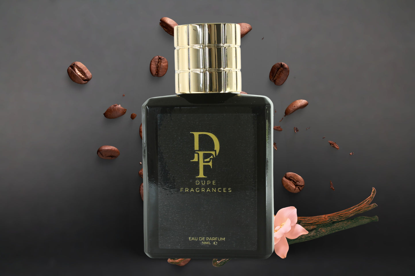 “Midnight Temptation perfume bottle – inspired by Black Opium by YSL”