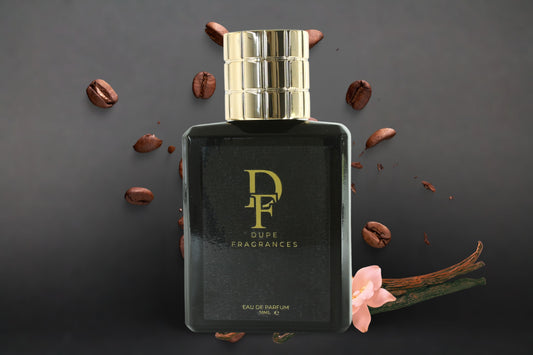 “Midnight Temptation perfume bottle – inspired by Black Opium by YSL”